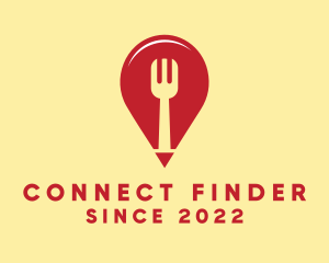 Finder - Food Restaurant Location Finder logo design