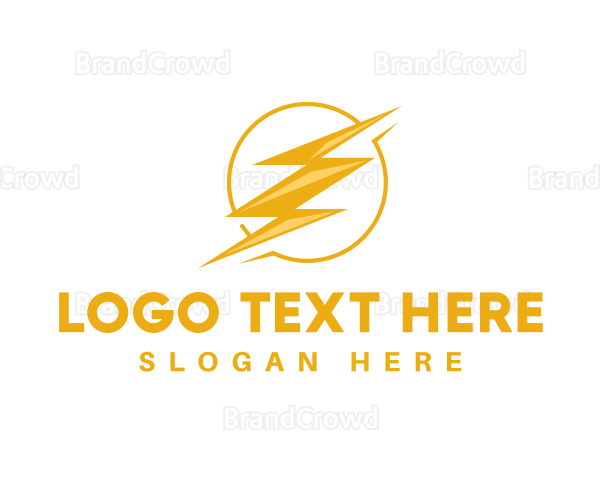 Electric Power Lightning Logo