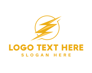Flash - Electric Power Lightning logo design
