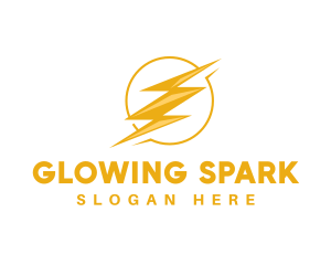 Electric Power Lightning logo design