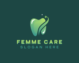 Tooth Dental Care  logo design