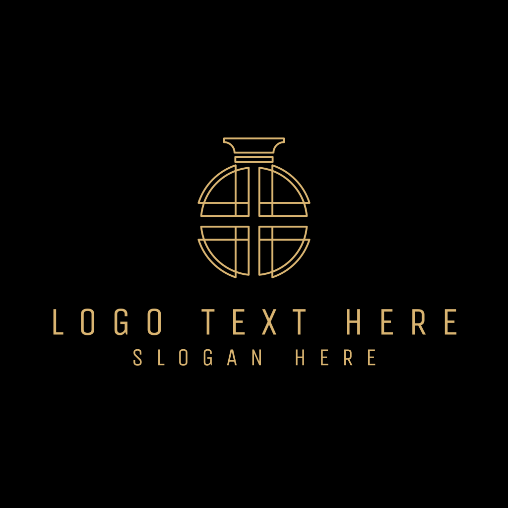 Luxury Perfume Logo,Gold Perfume Logo Template