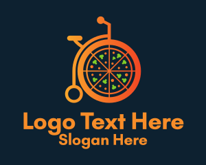 Pizza Food Delivery  Logo