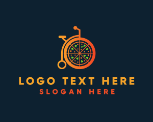 Pizza Food Delivery  Logo