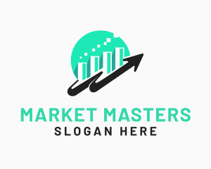 Stock Market Sales logo design