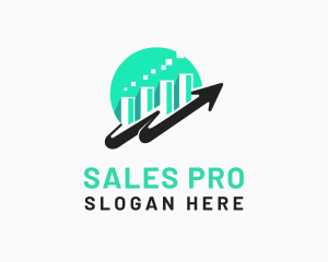 Sales - Stock Market Sales logo design