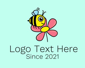 Daycare - Flower Bee Daycare logo design
