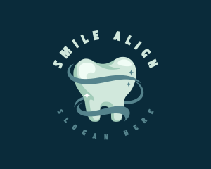Orthodontics Dental Tooth logo design