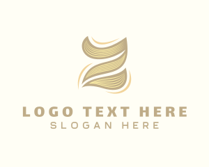 Typography - Artistic Fashion Brand Letter Z logo design