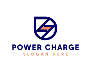 Electric Energy Power Maintenance logo design