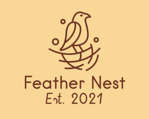 Bird Nest Sanctuary  logo design