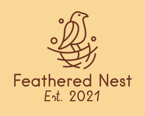 Bird Nest Sanctuary  logo design