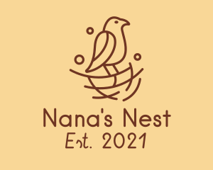 Bird Nest Sanctuary  logo design