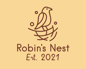 Bird Nest Sanctuary  logo design