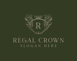 Monarch Regal Emblem logo design