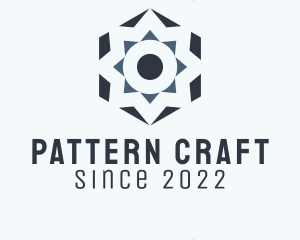 Hexagon Textile Pattern  logo design