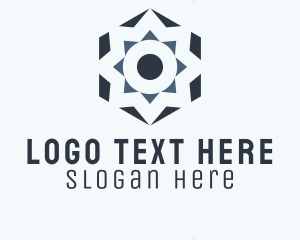 Hexagon Textile Pattern  Logo