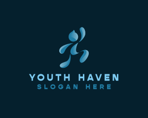 Youth Person Success logo design