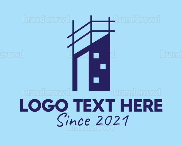 Construction Home Builder Logo