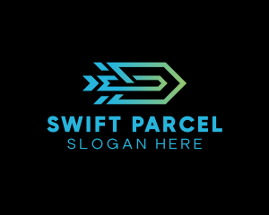 Parcel - Modern Arrow Business logo design