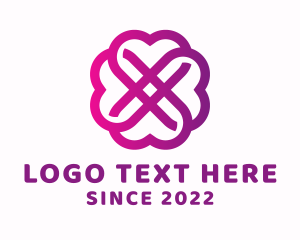 Purple - Heart Charity Foundation logo design