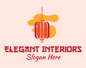 Chinese Lantern Decor  logo design