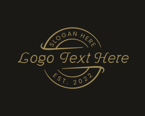 Gold - Elegant Circle Business logo design