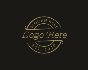 Scent - Elegant Circle Business logo design