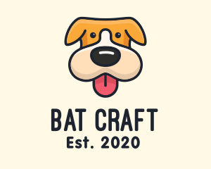 Cute Puppy Dog logo design