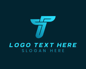 Creative Startup Business Letter T Logo