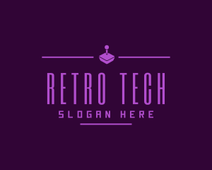 Retro Arcade Gaming logo design