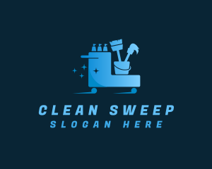 Housekeeping - Cleaner Clean Housekeeping logo design