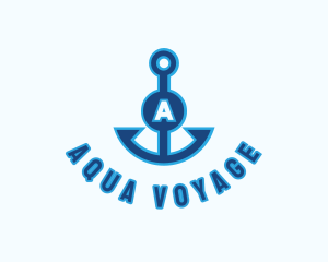 Ship Anchor Nautical logo design