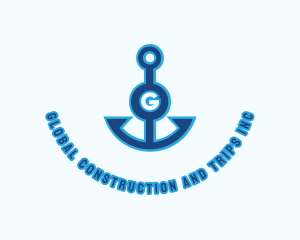 Maritime - Ship Anchor Nautical logo design