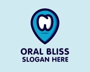 Oral - Dentist Clinic Location logo design