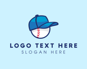 Baseball Equipment - Baseball Sports Cap logo design