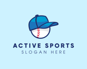 Sports - Baseball Sports Cap logo design