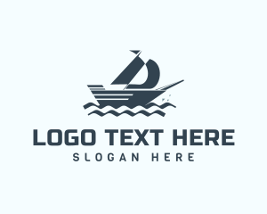 Boat Repair - Sailing Boat Yacht logo design