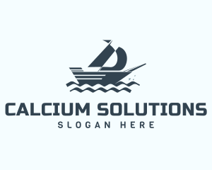 Sailing Boat Yacht Logo