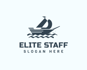 Sailing Boat Yacht Logo