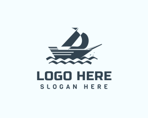 Port - Sailing Boat Yacht logo design