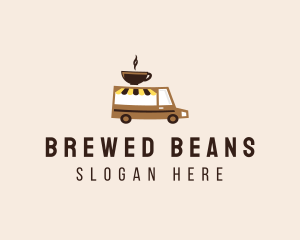 Coffee - Coffee Cart Delivery Truck logo design
