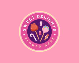 Lollipop - Sweet Candy Confectionery logo design