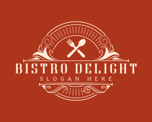 Restaurant Fork Spoon logo design