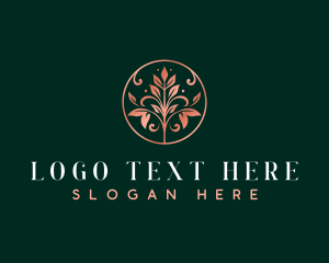 Gardening - Stylish Floral Beauty logo design