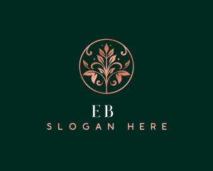 Stylish Floral Beauty Logo