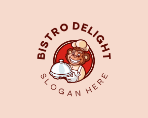 Monkey Chef Cook logo design