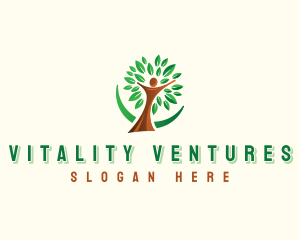 Life - Natural Human Wellness logo design