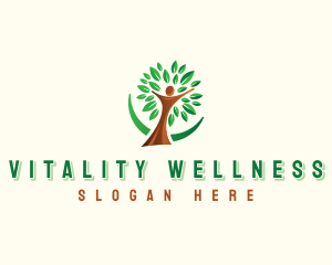 Natural Human Wellness logo design