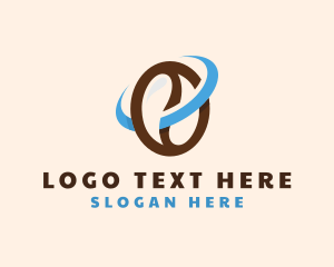 Coffee Shop - Coffee Bean Loop logo design